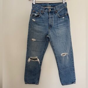 Levi's 501 Original Cropped